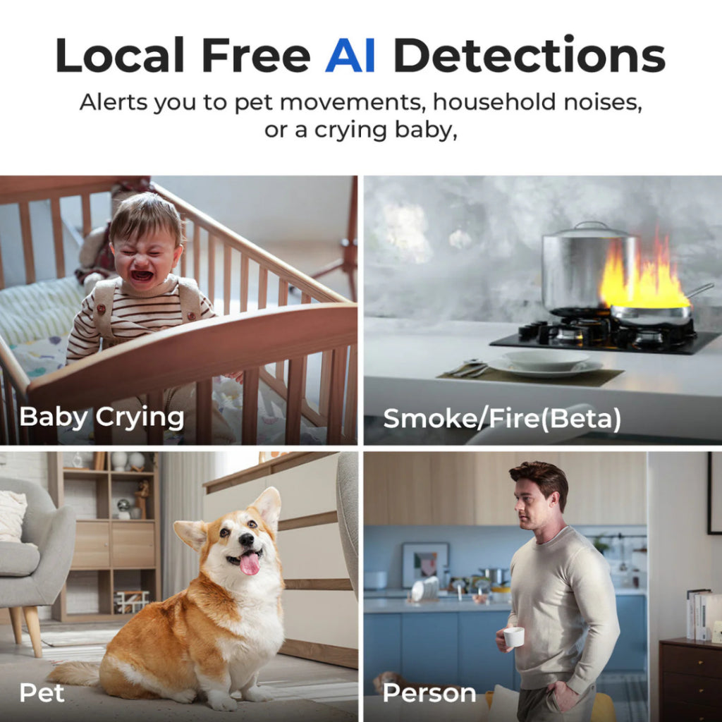 IMILAB C40 | 360° 4K Wifi 5G Home CCTV Camera Wifi Security Night Vision Motion Detection PC