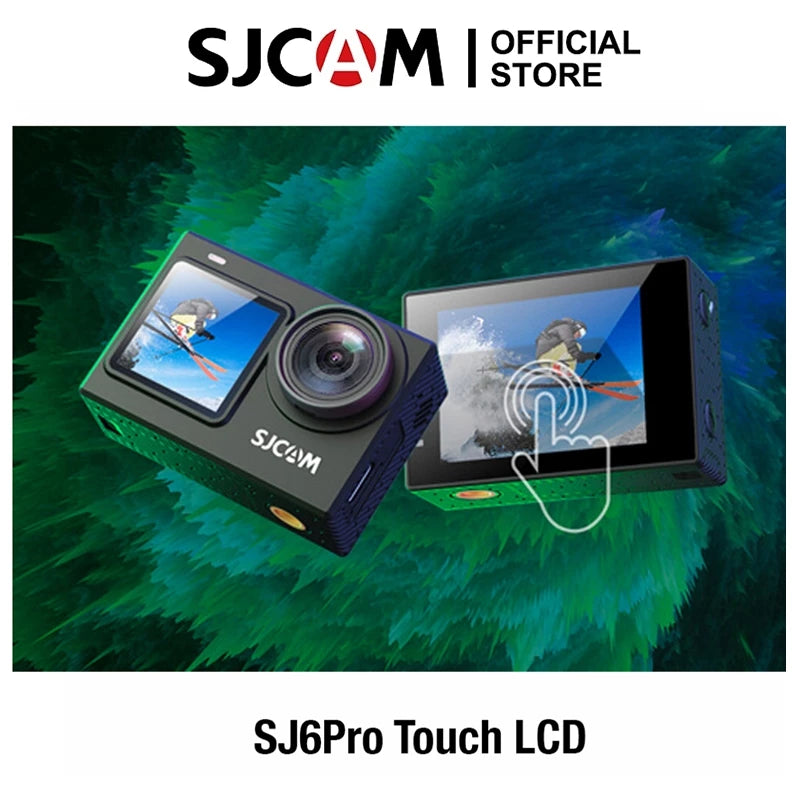 SJCAM SJ6 Pro Action Camera | 5K Video | Dual Screen | 6-Axis Stabilization