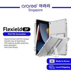 [Araree SG] iPad 9th Generation FLEXIELD SP Slim Flexible Rigid Tablet Cover Case