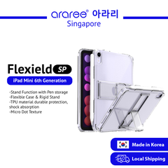 [Araree SG] iPad Mini 6th Gen FLEXIELD SP Slim Flexible Rigid Tablet Cover Case