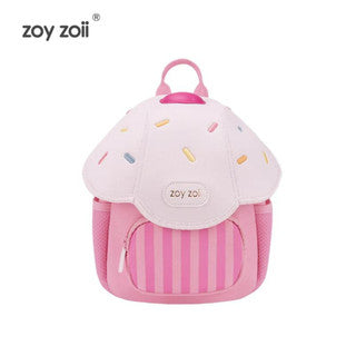 SoLove Zoyzoii B50 Mushroom Series Children Backpack School Kids Toddlers Shoulder Strap Anti-Slip Design