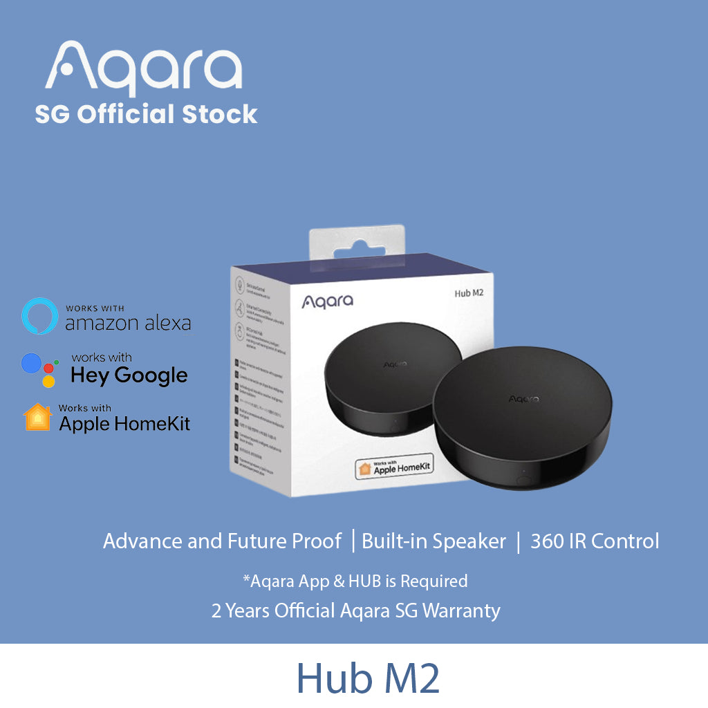 [Aqara SG] Hub M2 Zigbee 3.0 Infrared Control Built in Speaker