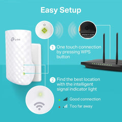 TP-Link RE200 Dual Band Wi-Fi Range Extender AC750
