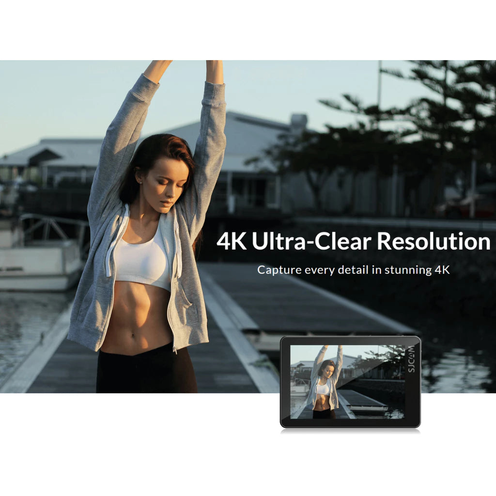 SJCAM SJ8 Dual Screen Action Camera | 4K UHD | 20MP | Dual IPS Touchscreen