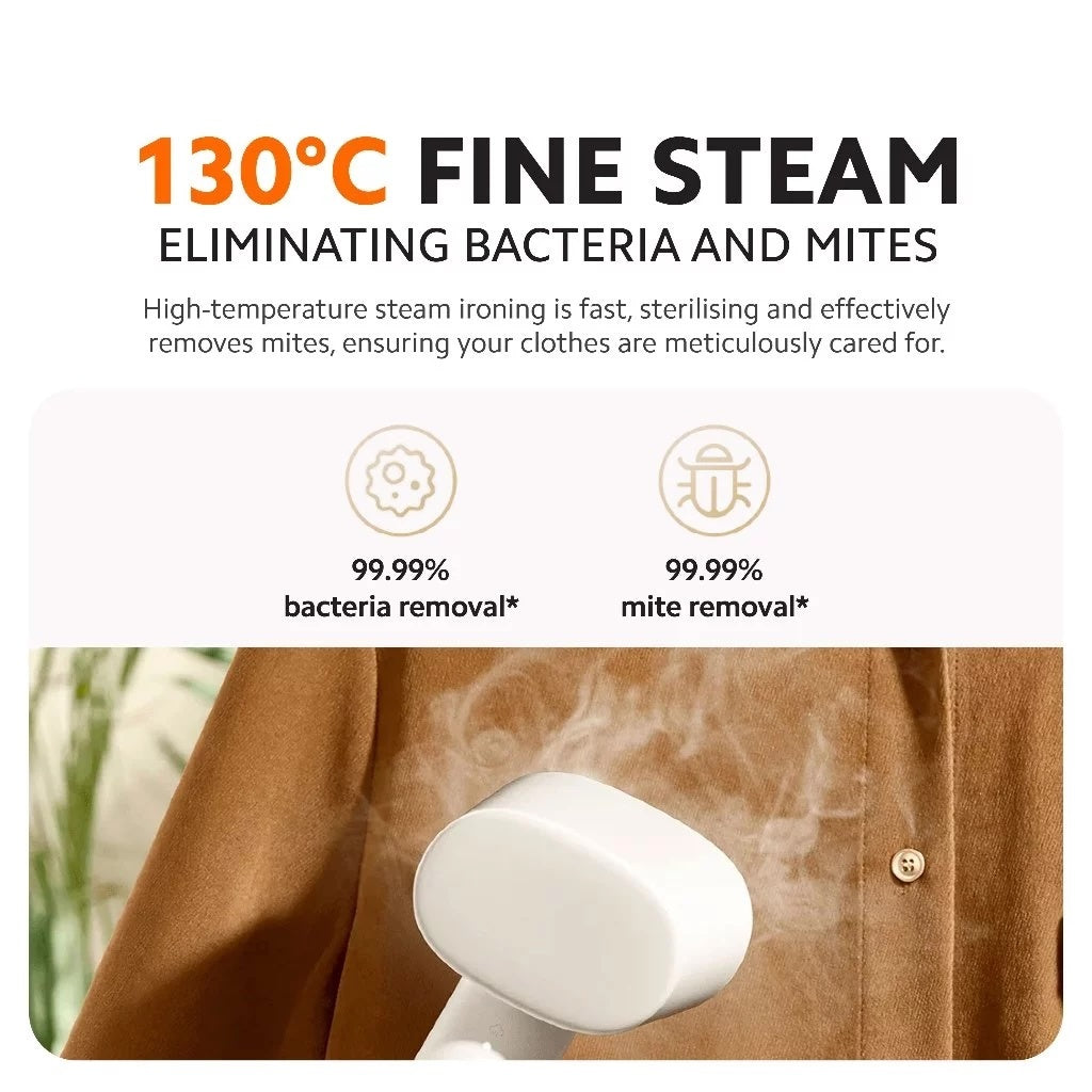 Xiaomi 2.3L Standing Garment Steamer | Foldable Ironing Board Clothes Rack | 130°C Fine Steam | 300kPA Pump Pressure