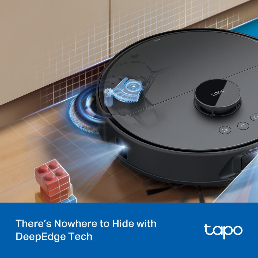 TP-Link Tapo RV50 Pro Omni | AI Detection Robot Vacuum & Mop | All-in-One Self-Cleaning Station