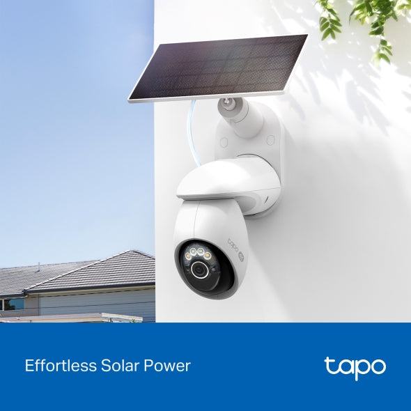 TP-Link Tapo C660 KIT 4K 8MP Solar-Powered Pan/Tilt Security Camera CCTV