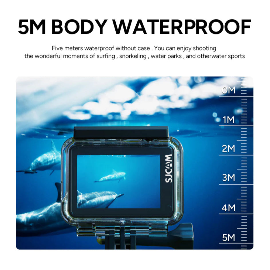 Official SJCAM SJ11 Active Dual Touch Screen 4K Ultra HD