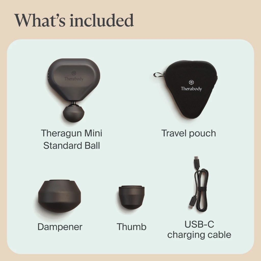 Theragun Mini 3.0 (3rd Generation) Ultra-Portable Massage Gun and Travel Essential Pain Relief