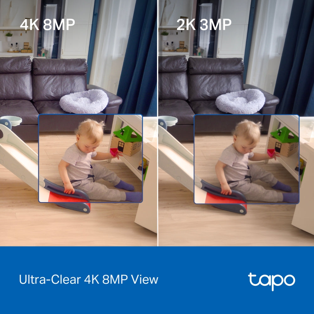 TP-Link Tapo C250 Pan/Tilt AI Home Security Wi-Fi Camera