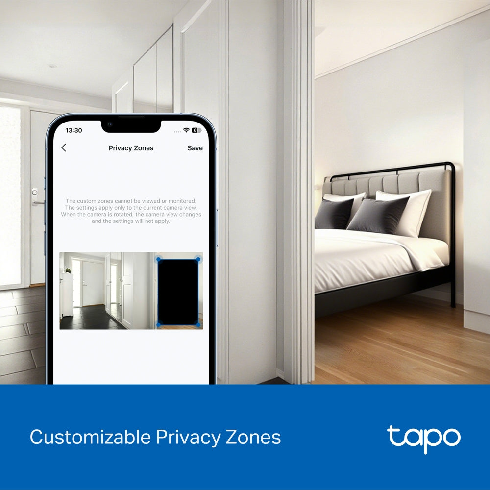 TP-Link Tapo C250 Pan/Tilt AI Home Security Wi-Fi Camera