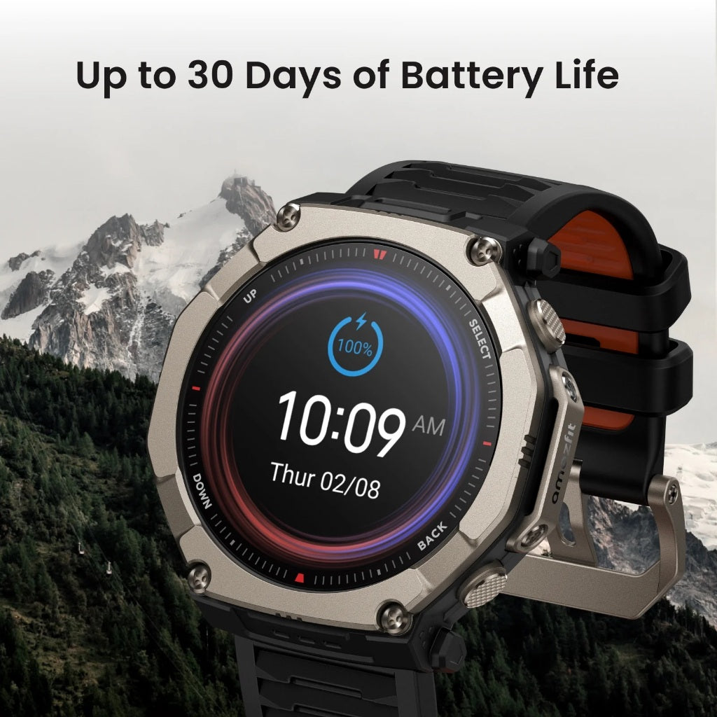 [2026 Model] Amazfit T-Rex Ultra 2 Fitness Smartwatch | Up to 170+ Modes Sky & Free Diving Cycling [GIFT: MIBRO KIDS SMARTWATCH]