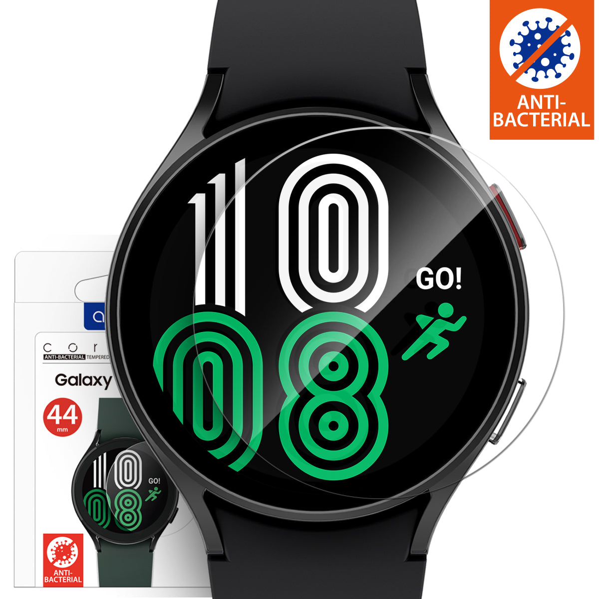 [Araree SG] Samsung Galaxy Watch 4/Watch 5 SUBCORE Scratch & Impact Resistant Watch Tempered Glass