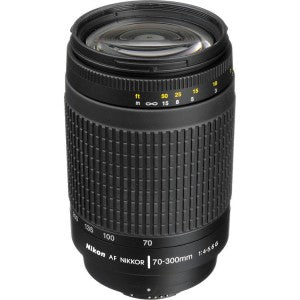 AF ZOOM-NIKKOR 70-300MM F/4-5.6G (4.3X) BLACK