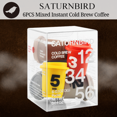 Saturnbird 6 PCS / 24 PCS Specialty Instant Cold Brew Coffee Mixture (Number Series)