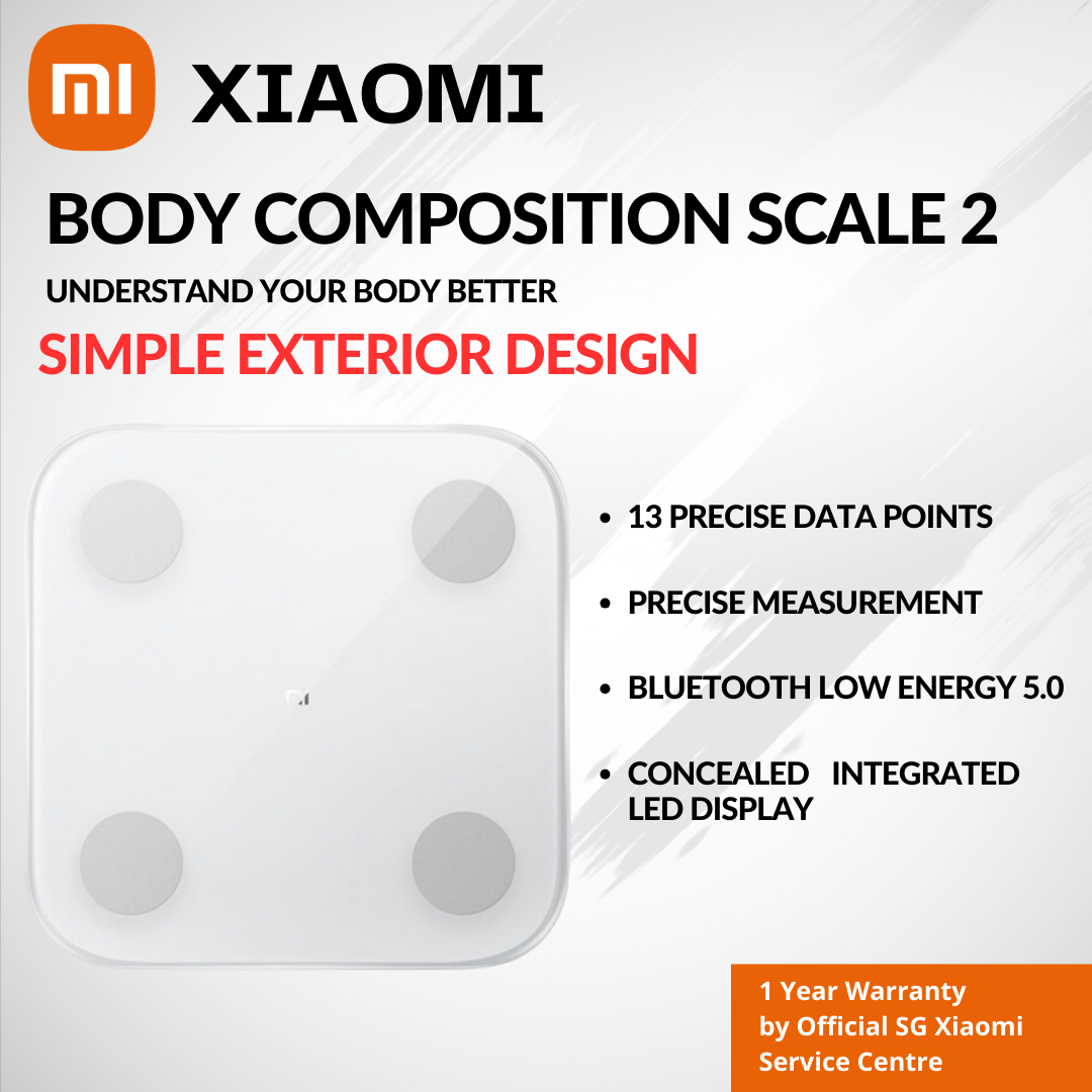 Xiaomi Mi Body Composition Scale 2 High Precision Body Balance LCD Display