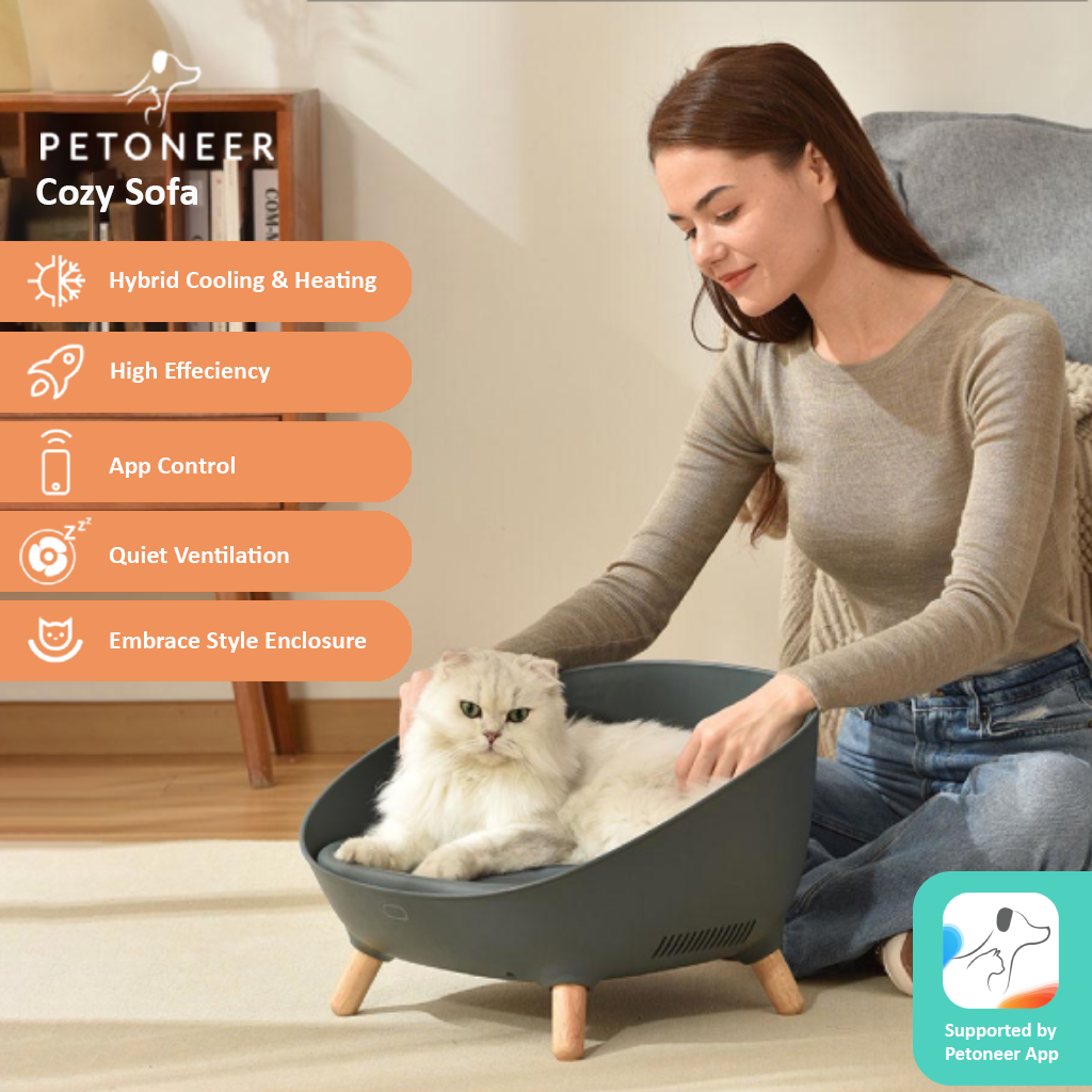 Petoneer Cozy Sofa (Scratch Resistant and Water Repellent)