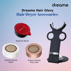 [SG Stock] Dreame Hair Glory Dryer Accessories | Essence Bomb | Essence Nozzle Set | Hair Dryer Rack