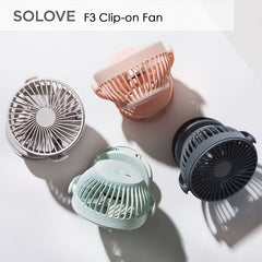 SoLove F3 Clip Fan Portable