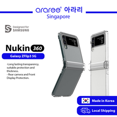 [Araree SG] Samsung Galaxy Z Flip 3 5G NUKIN 360 Hinge Protection Phone Case