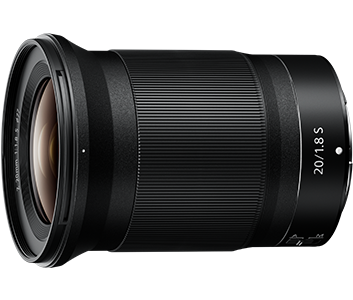 NIKKOR Z 20mm f/1.8 S Lens