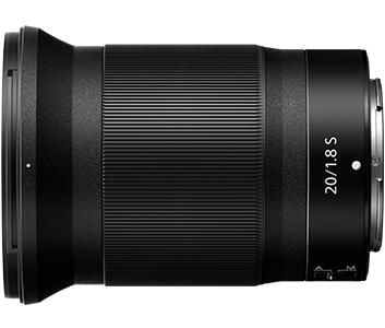 NIKKOR Z 20mm f/1.8 S Lens