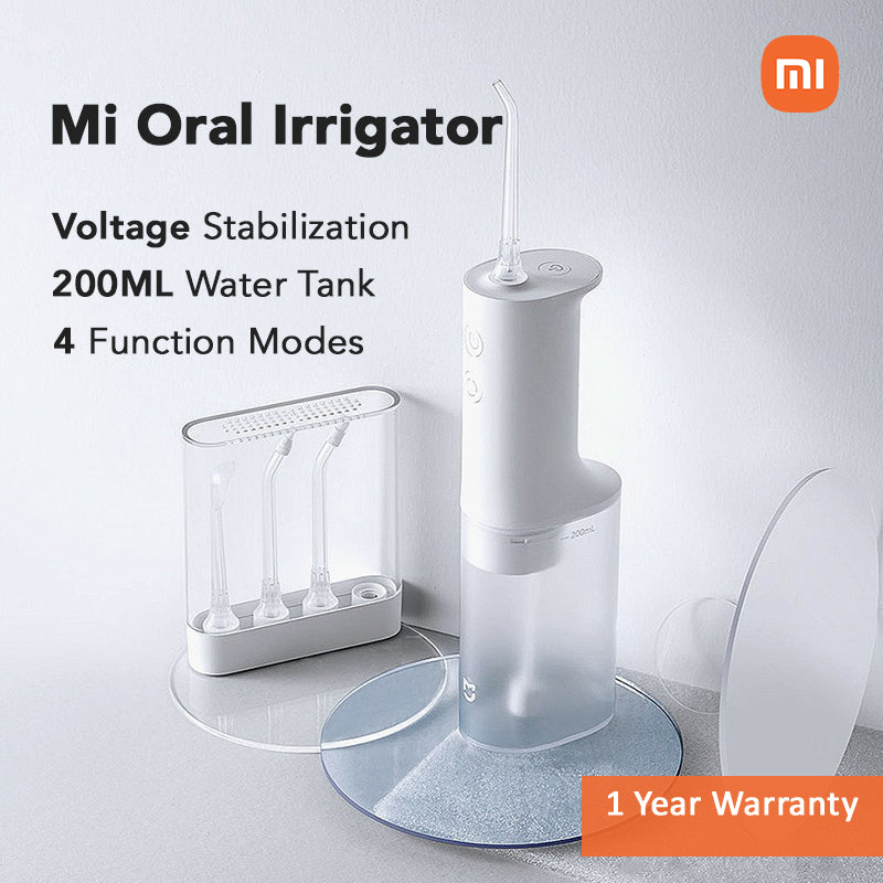 Xiaomi Oral Irrigator 200ml Portable Water Flosser Dental Teeth Cleaner Electric Water Jet (Copy)