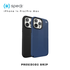 Speck Presidio2 Grip iPhone 14 Pro/Pro Max | Protective Phone Case & Non-Slip