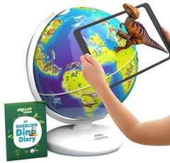 PlayShifu Orboot World of Dinosaurs AR Globe (App Based) - World of Dinosaur Toys, Educational Toy for Kids