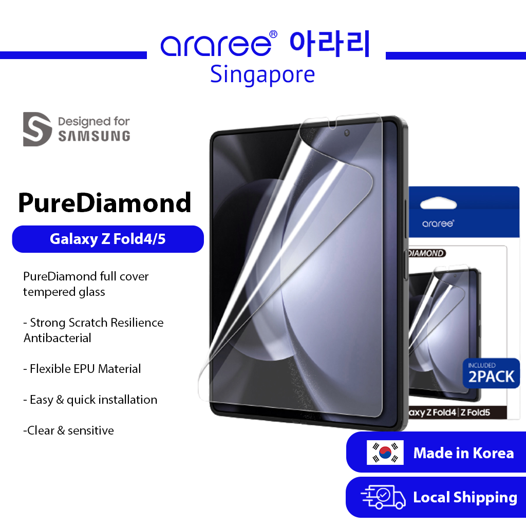 [Araree SG] Samsung Galaxy Z Fold 5 Pure Diamond Screen Protector