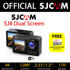 SJCAM SJ8 Dual Screen Action Camera