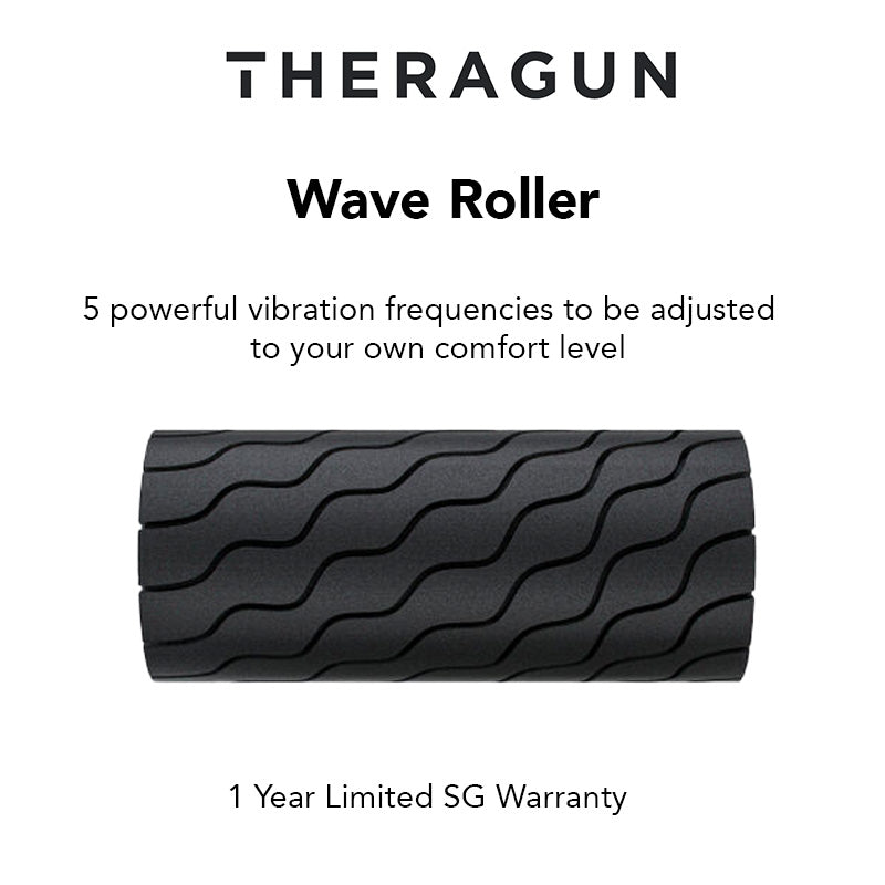 Theragun Wave Roller - A full-body roller for large muscle groups ...