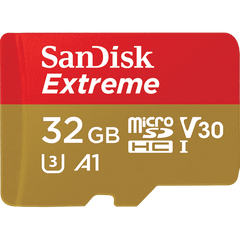 SanDisk Extreme 32GB Micro SD Class 10 (90mbs)