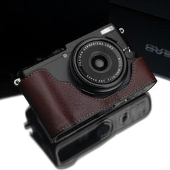 Leather Brown Half Case for X70